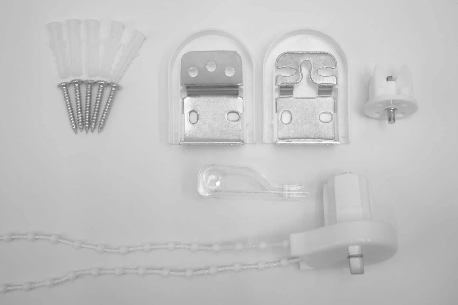 25mm Metal Roller Blind Fittings 100pcs Caecus Blinds